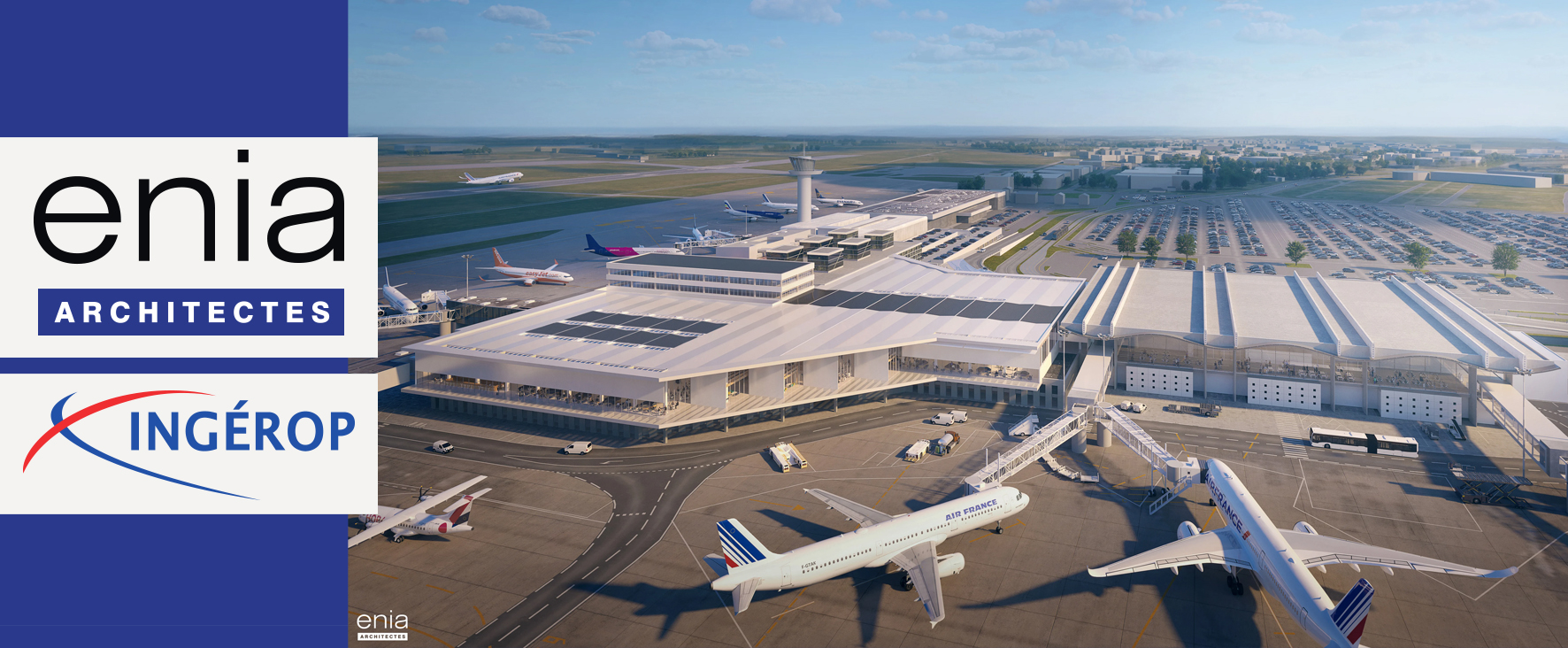 Enia & Ingerop à l'aéroport de bordeaux