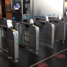 IER 710 Slimgate Self-Boarding Gates at Charleroi Brussels South Airport (Belgium) Porte d’embarquement IER 710 Slimgate à l’Aéroport de Charleroi Bruxelles Sud (Belgique)