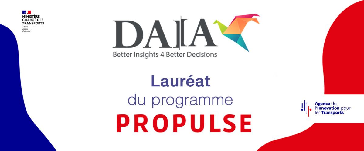 DAIA lauréat programme PROPULSE - AIT