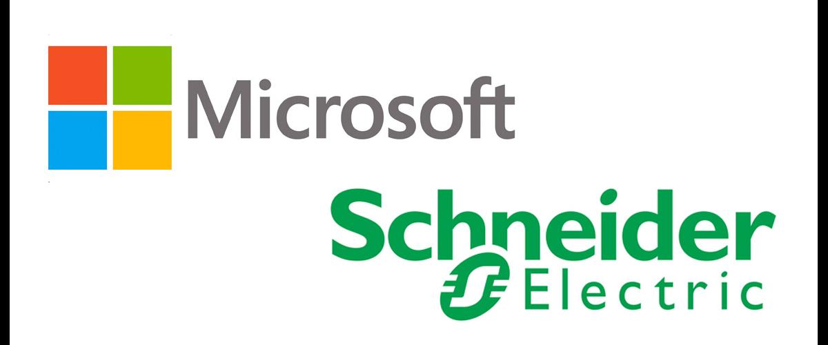 Partenariat Microsoft et Scheider Electric