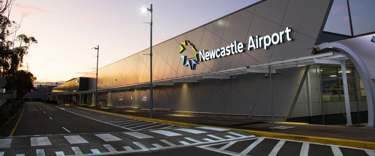 newcastle airport in australia