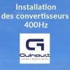 Installation de convertisseurs 400 Hz - Guinault